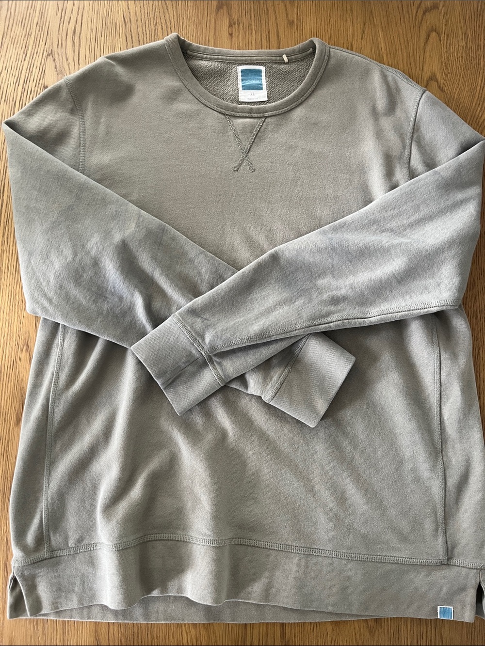 Jason Scott Men's Classic Crewneck Sweatshirt  in Light green